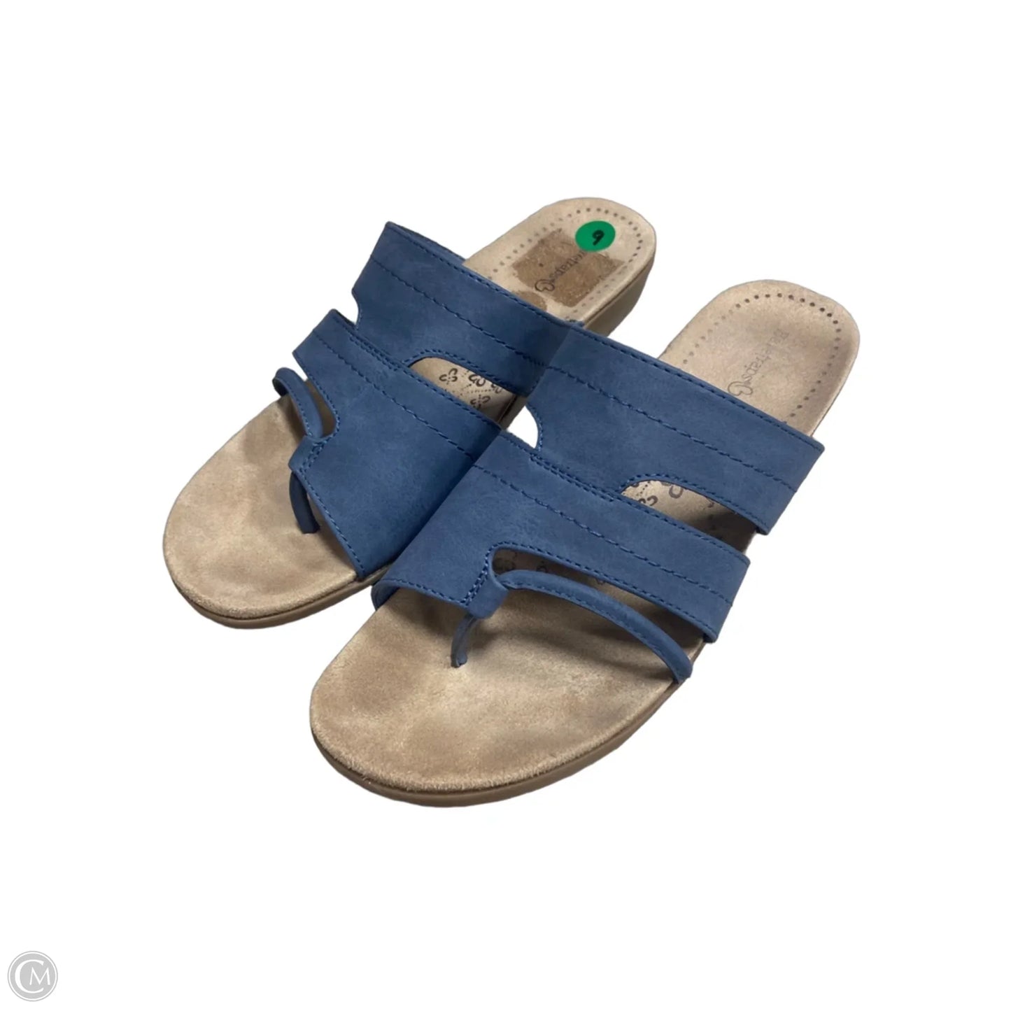 Sandals Flats By Bare Traps In Blue, Size: 9