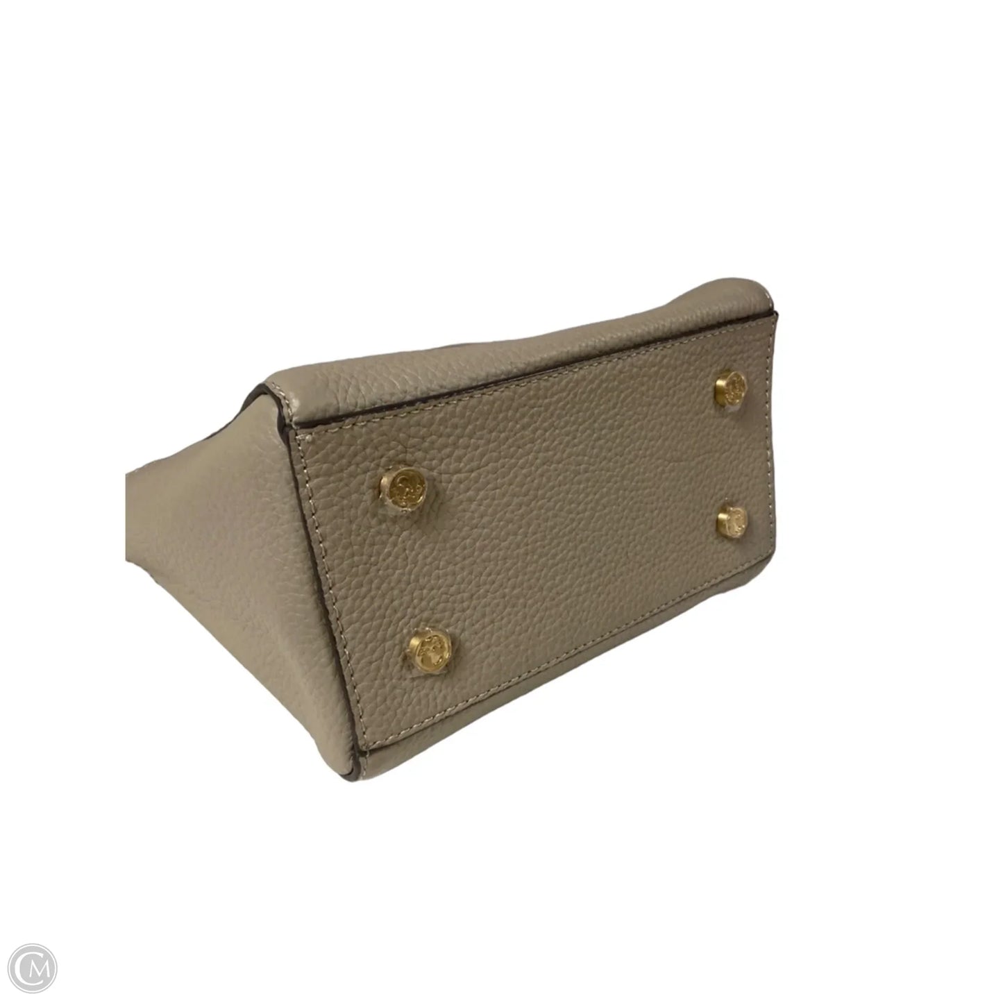 Handbag Leather By Spartina, Size: Medium