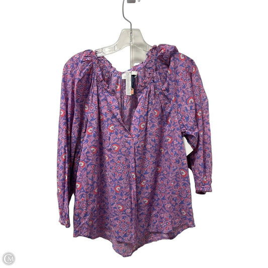 Top Long Sleeve By Vineyard Vines In Purple, Size: S