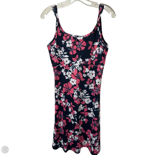 Athletic Dress By Columbia In Blue & Pink, Size: M