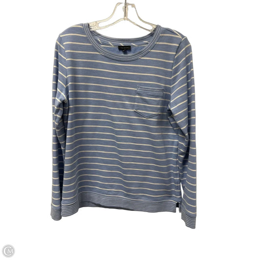 Top Long Sleeve By Talbots In Striped Pattern, Size: S