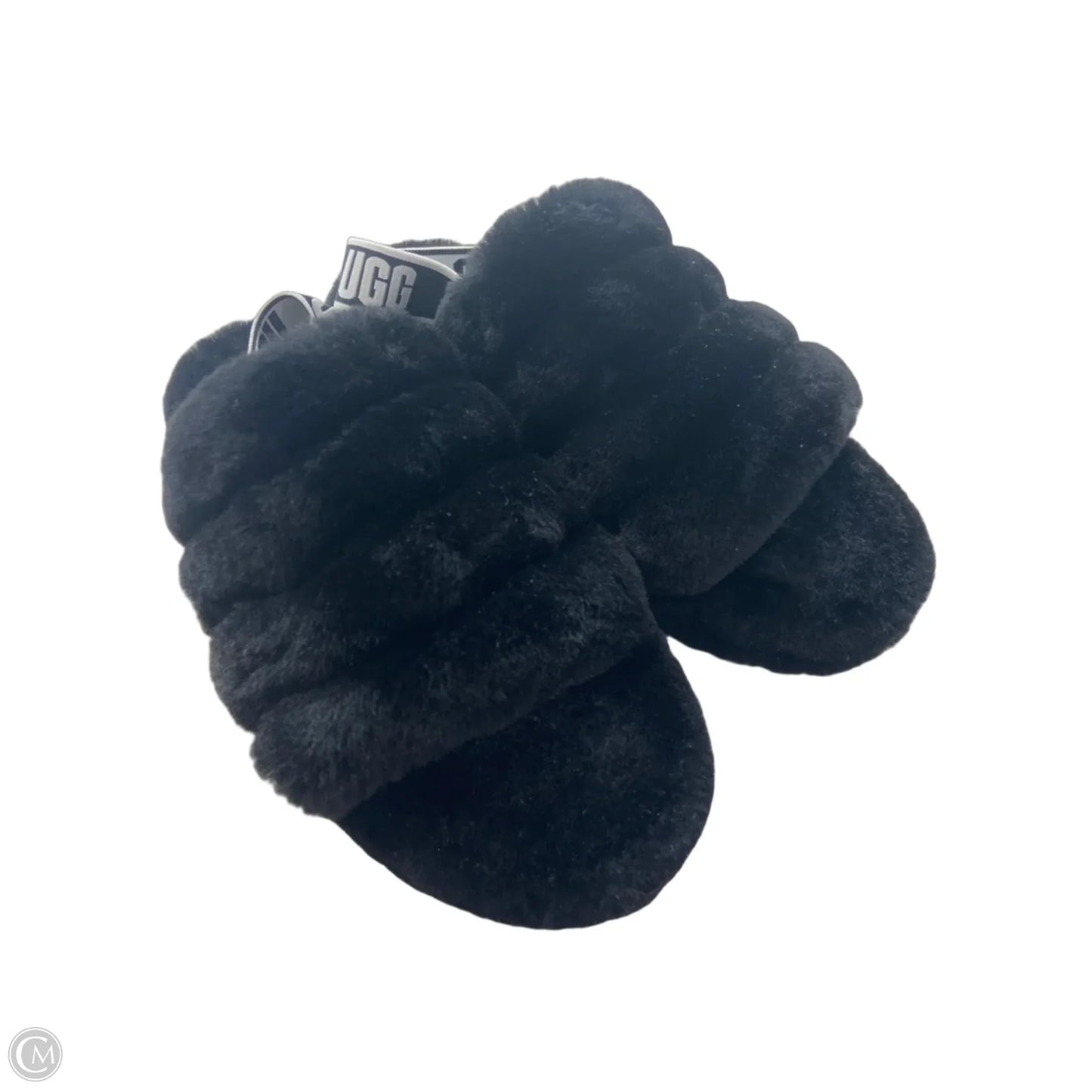Sandals Designer By Ugg In Black, Size: 6
