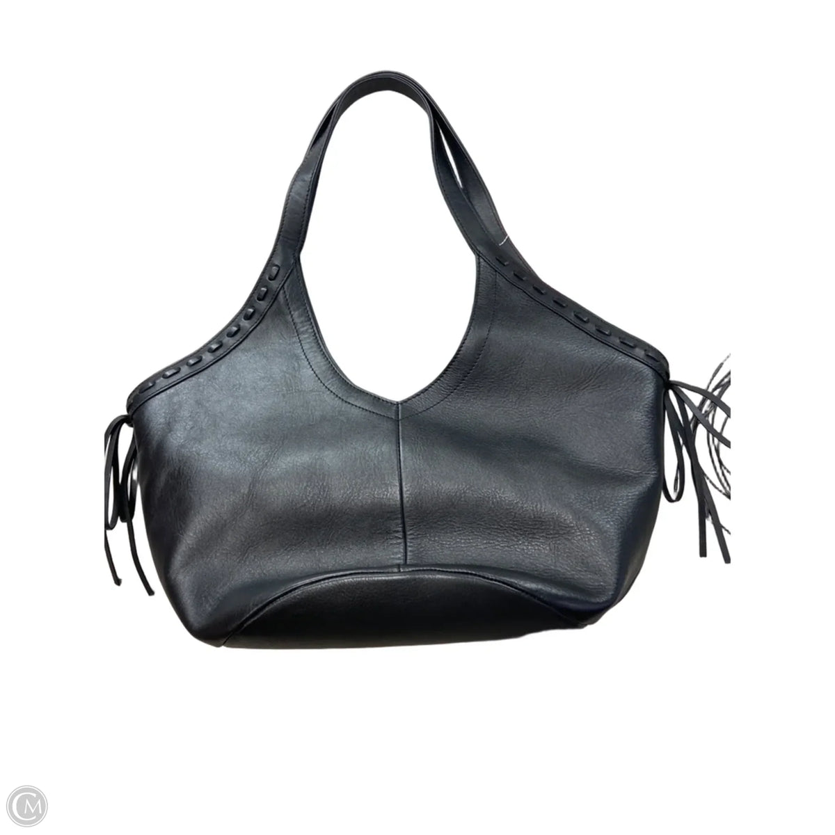 Handbag Leather By Vince Camuto, Size: Large