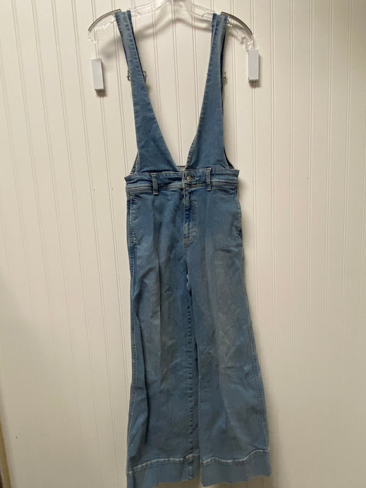 Blue Denim Overalls Free People, Size Xs