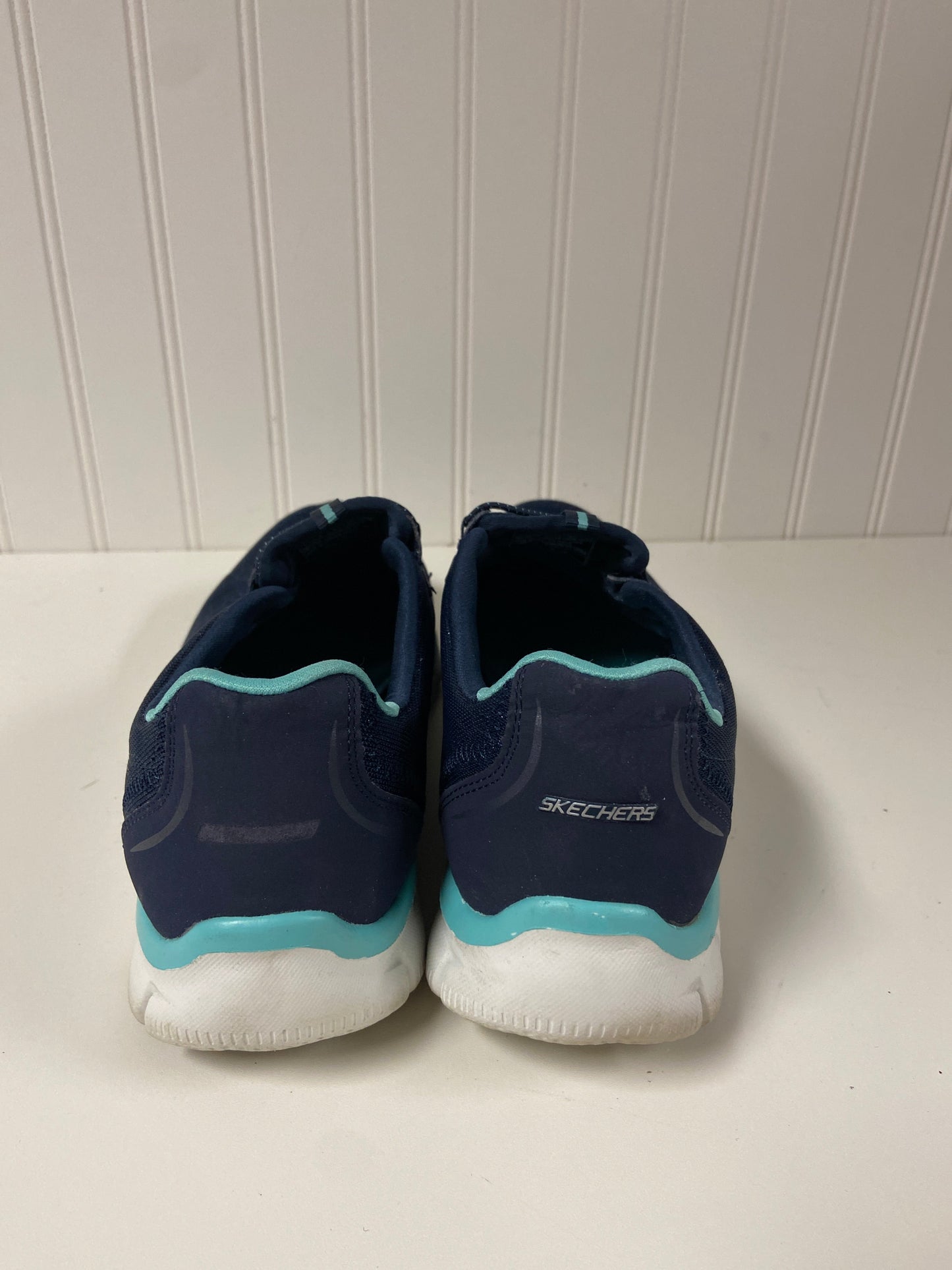 Navy Shoes Athletic Skechers, Size 11