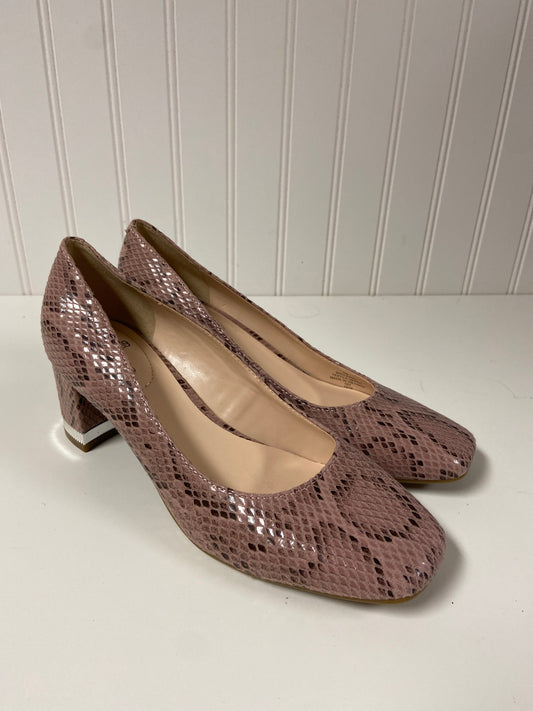 Pink Shoes Heels Block Bandolino, Size 7