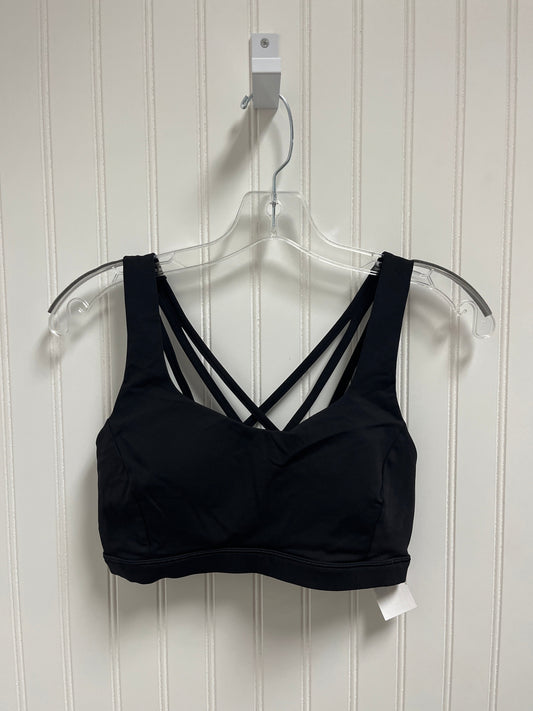 Athletic Bra By Lululemon In Black, Size: M