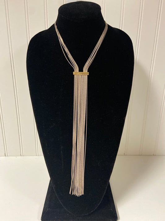 Necklace Lariat & Y-drop By Chicos, Size: 1