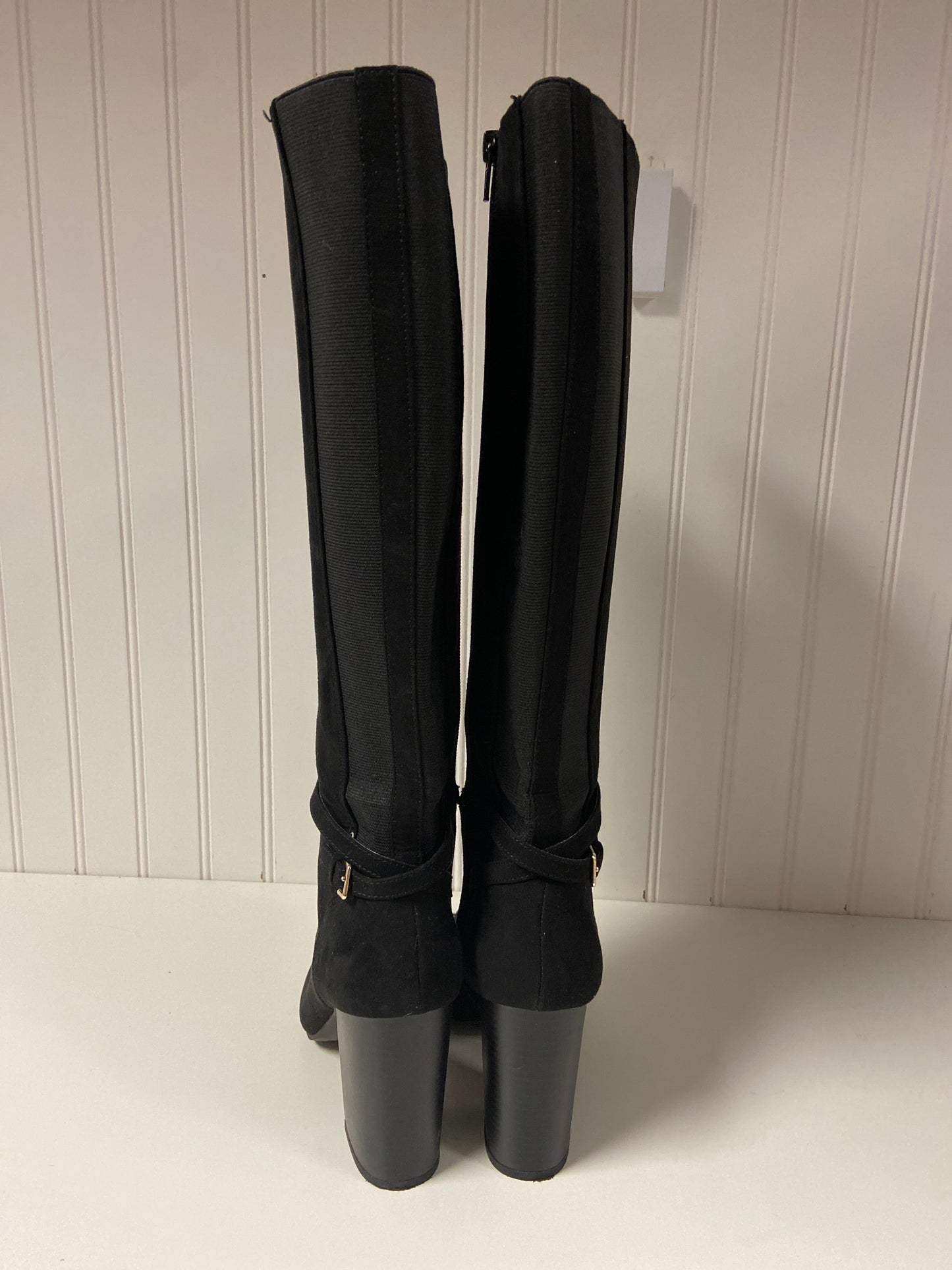 Boots Knee Heels By Lc Lauren Conrad In Black, Size: 8.5