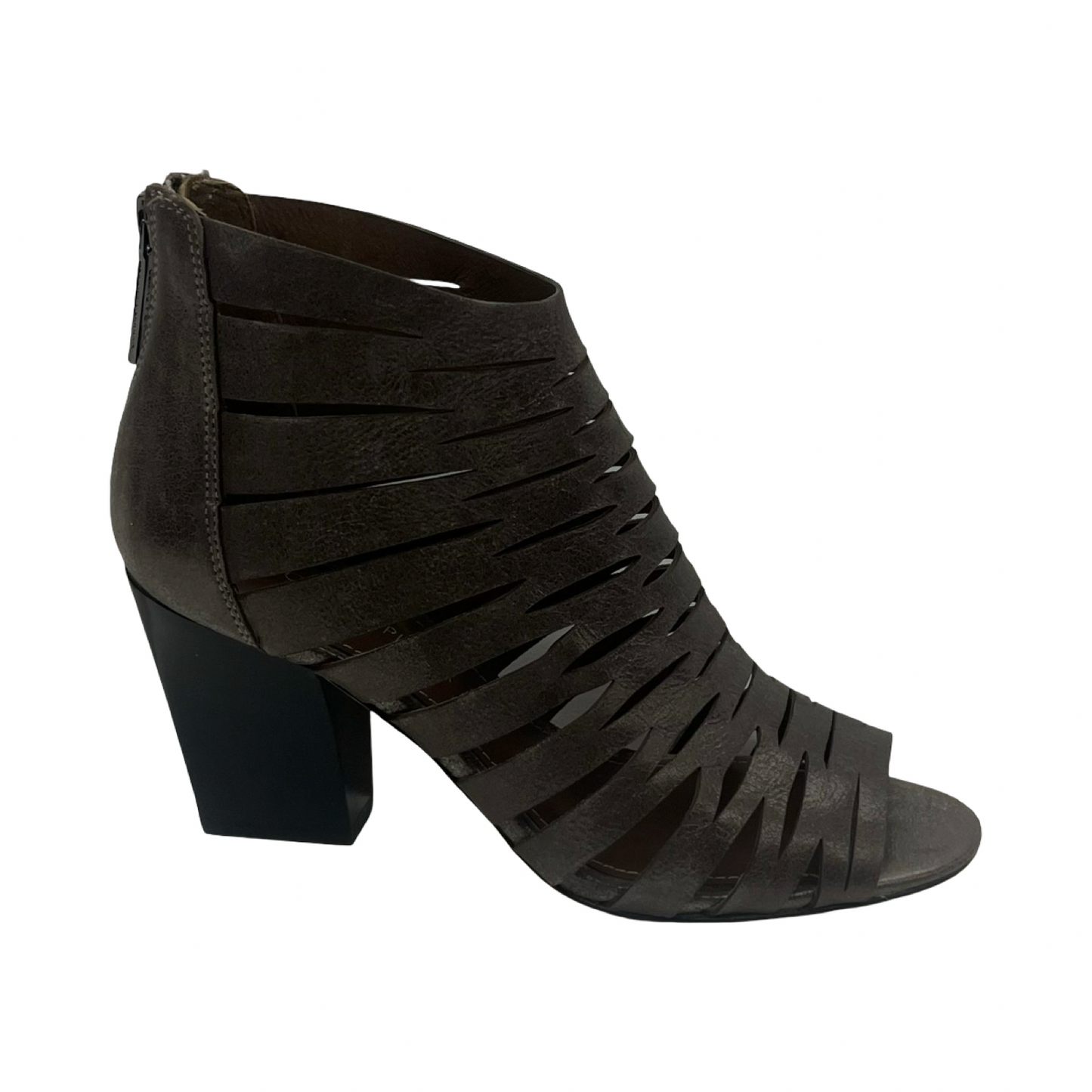 Sandals Heels Block By Donald Pliner In Bronze, Size:6