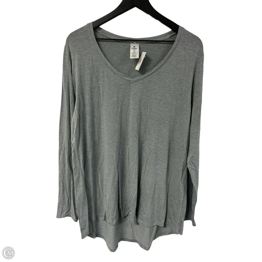 Top Long Sleeve Basic By Members Mark In Grey, Size: Xl
