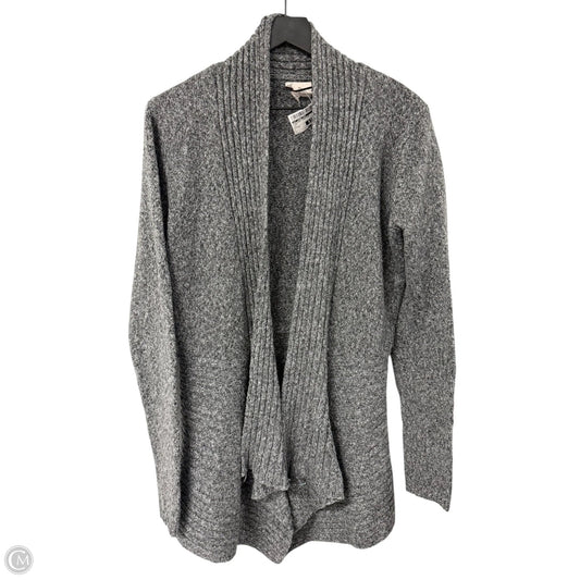 Sweater Cardigan By St Johns Bay In Grey, Size: M