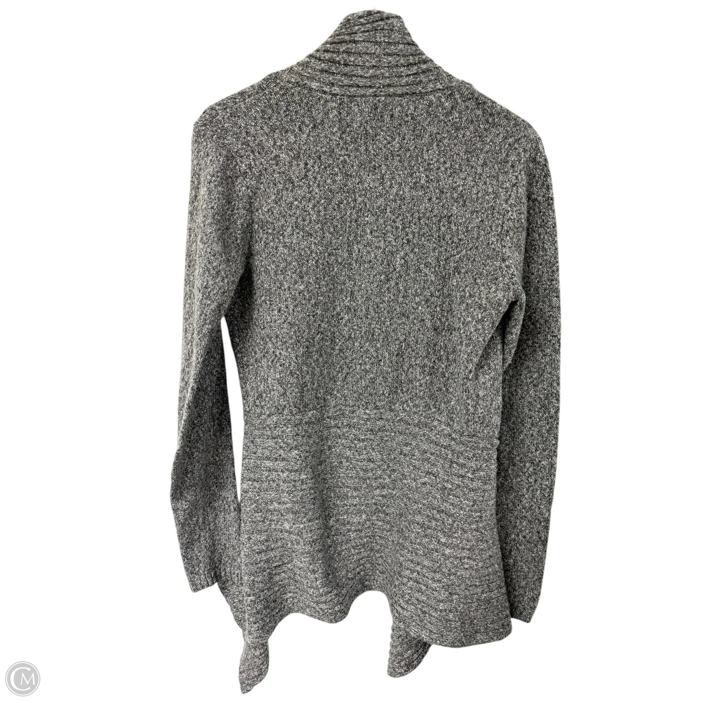 Sweater Cardigan By St Johns Bay In Grey, Size: M