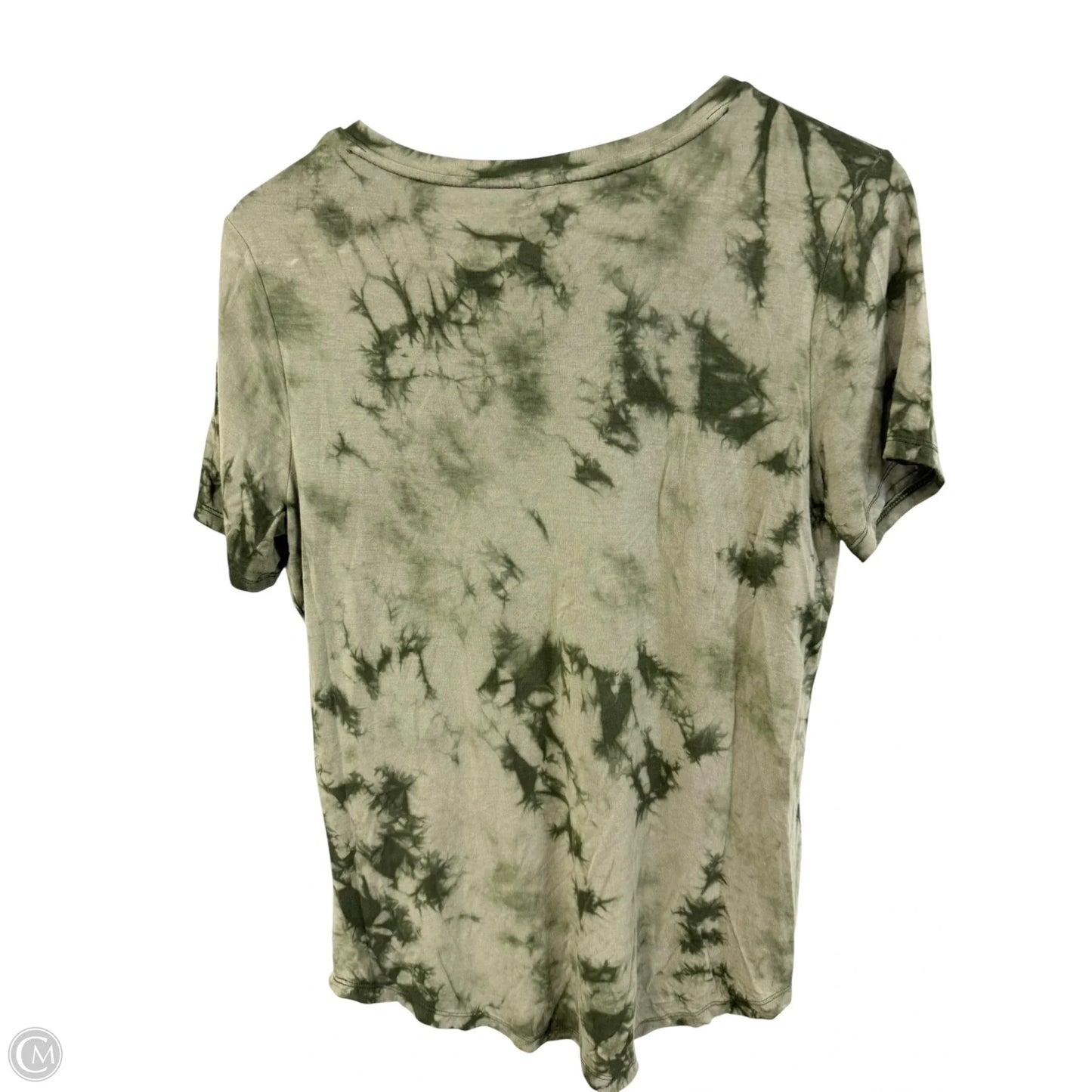 Top Short Sleeve By Old Navy In Green, Size: M