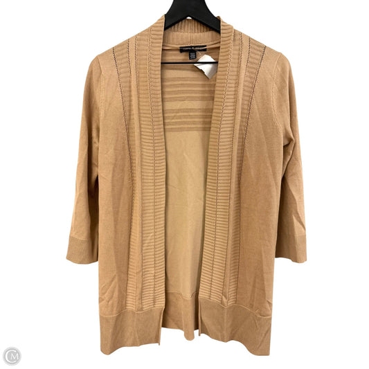 Cardigan By Cable And Gauge In Tan, Size: S