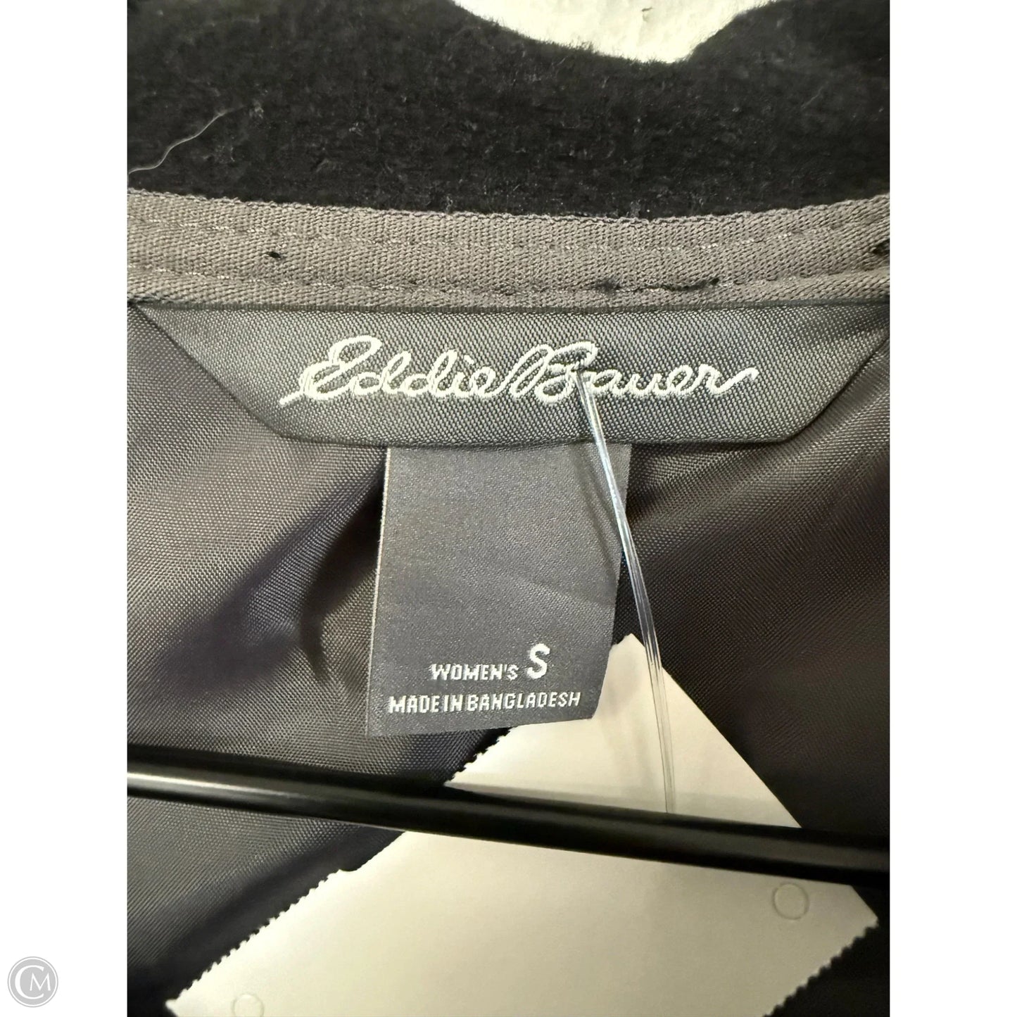 Jacket Other By Eddie Bauer In Black, Size: S