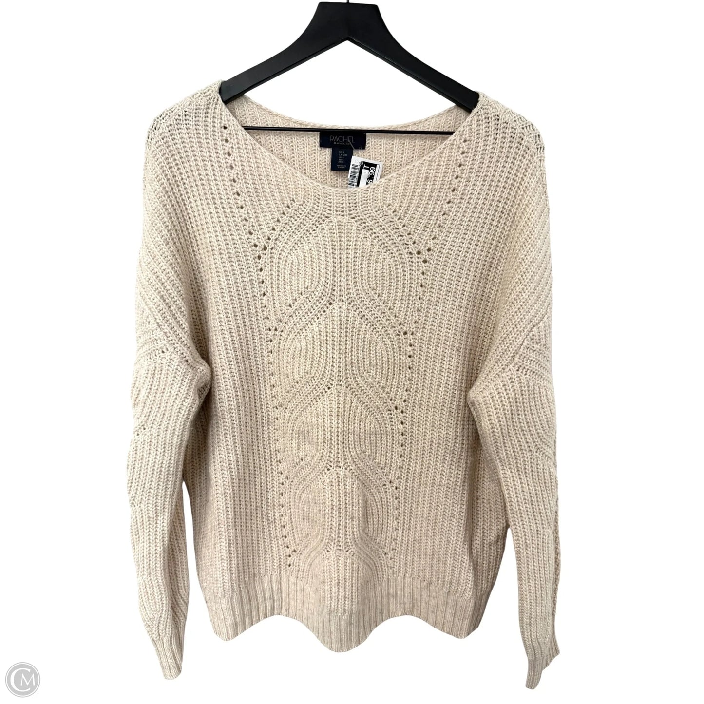 Sweater By Rachel Roy In White, Size: L