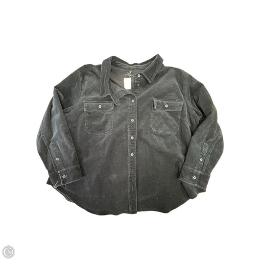 Jacket Shirt By Cmb In Black, Size: 3x