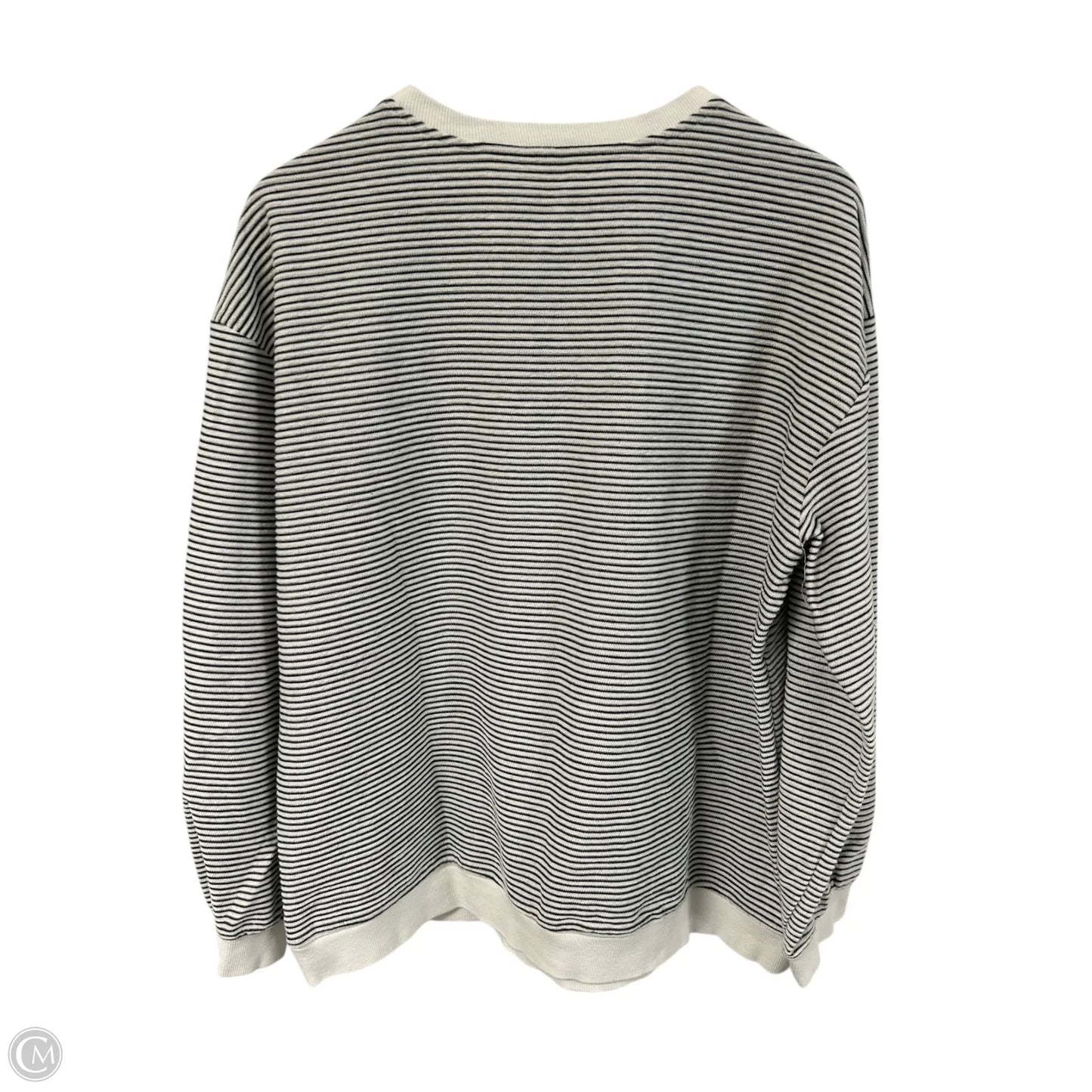 Sweatshirt Crewneck By Cmf In Black & White, Size: Xl