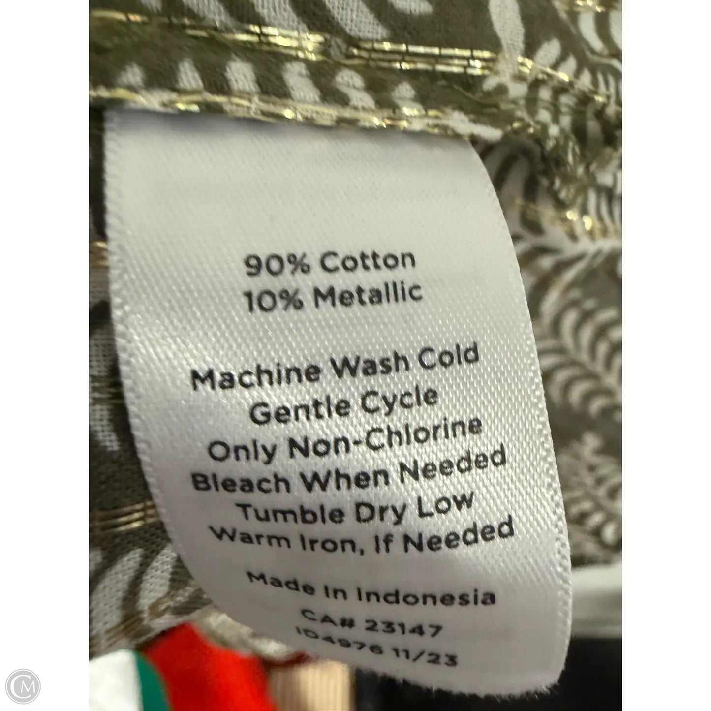 Top Sleeveless By Talbots In Green, Size: 2x