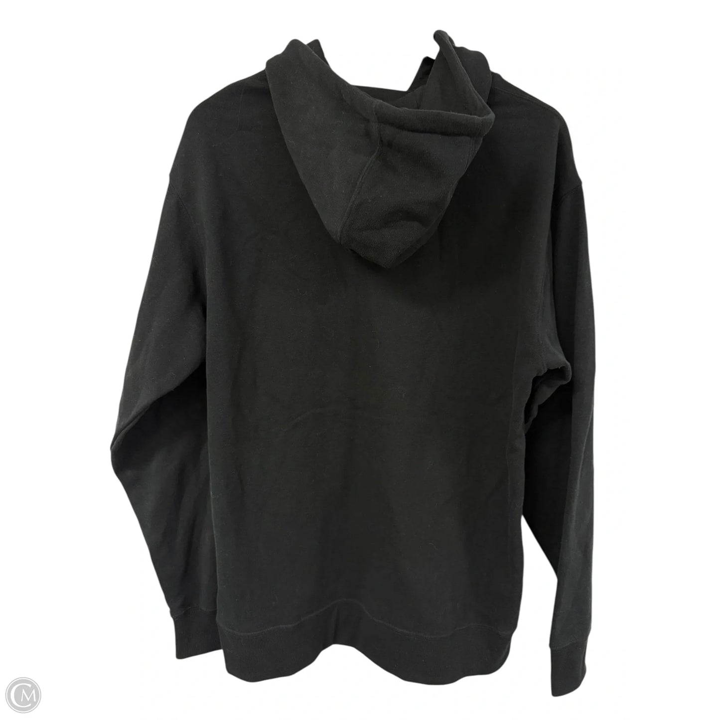 Sweatshirt Hoodie By Ariat In Black, Size: L