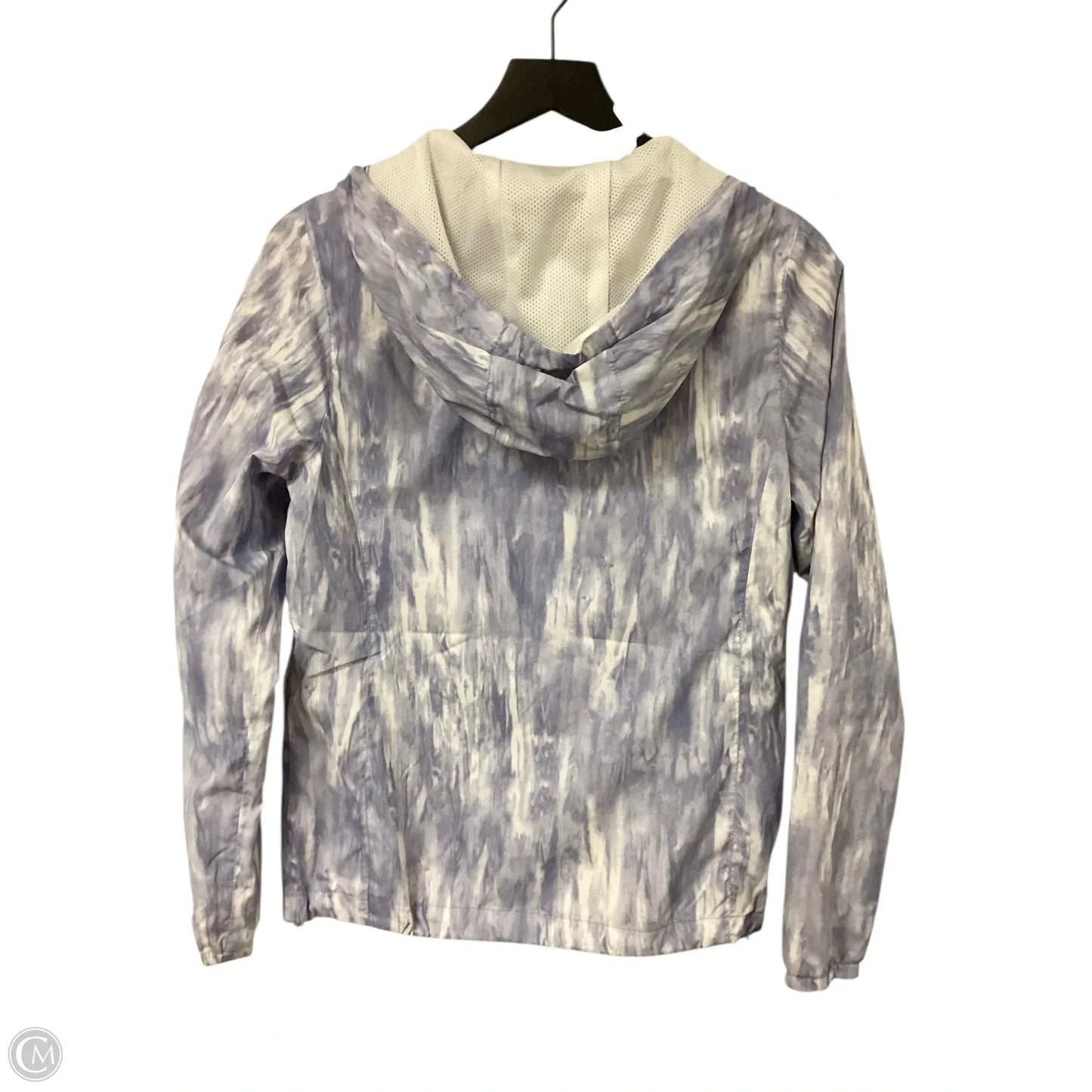 Jacket Windbreaker By New Balance In Purple, Size: S