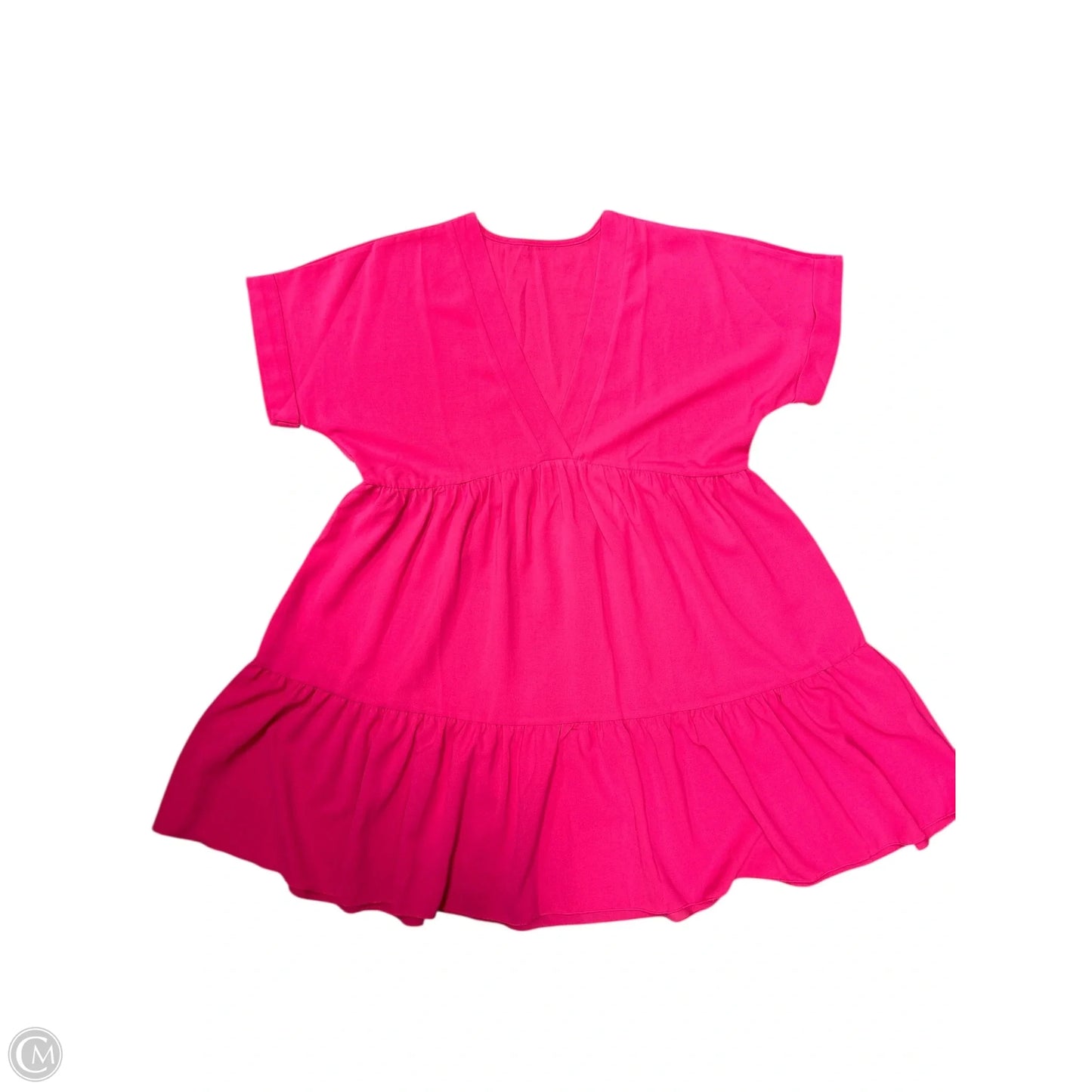 Dress Casual Short By Shein In Pink, Size: L
