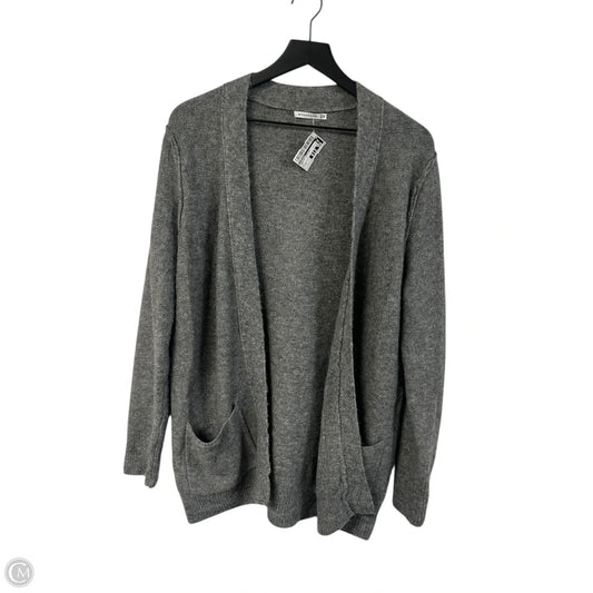 Sweater Cardigan By Staccato In Grey, Size: M