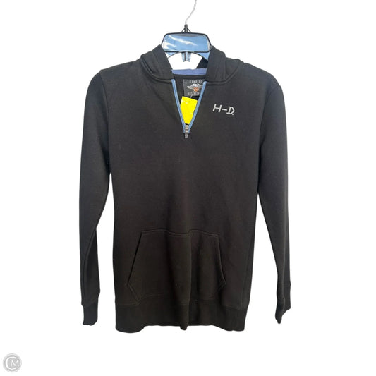 Sweatshirt Hoodie By Harley Davidson In Black, Size: Xs