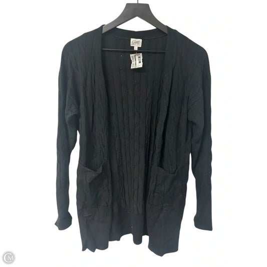 Cardigan By Cielo In Black, Size: Xl