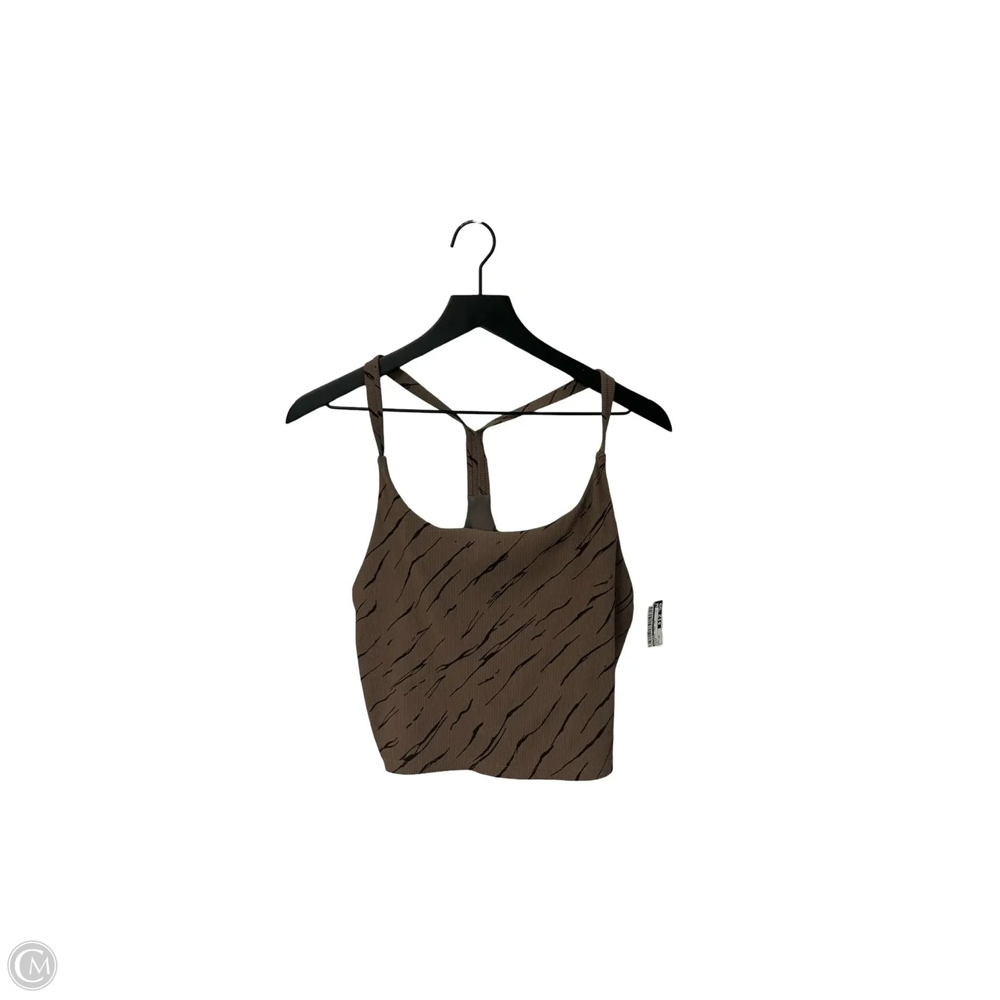 Athletic Tank Top By Glyder In Brown, Size: 1x