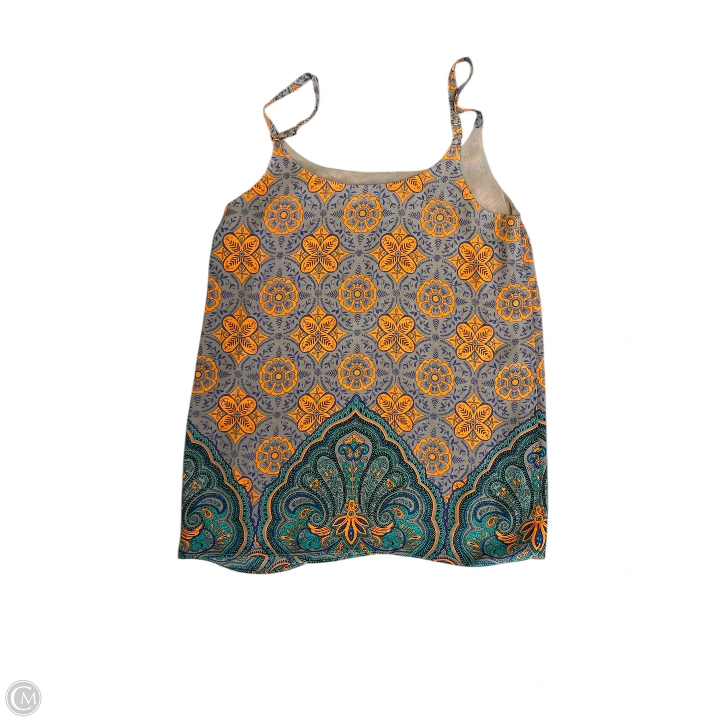 Top Sleeveless By Cabi In Multi-colored, Size: S