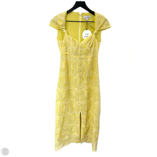 Dress Casual Maxi By Clothes Mentor In Yellow, Size: S