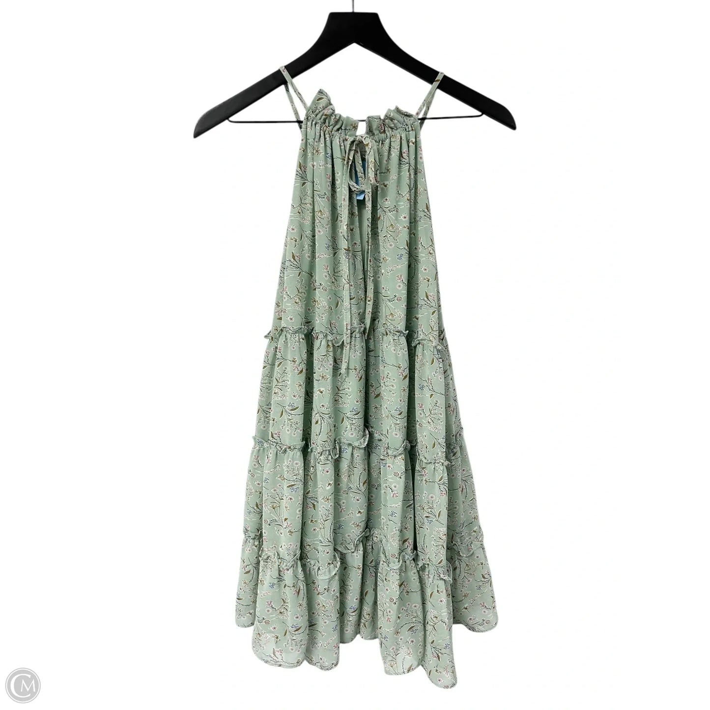 Dress Casual Short By She + Sky In Green, Size: S