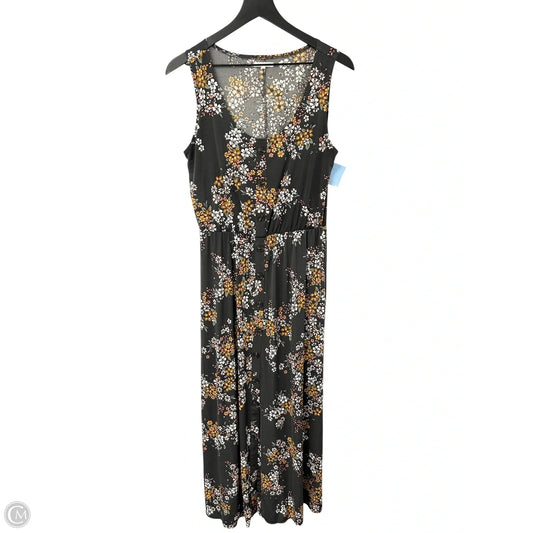 Dress Casual Maxi By Maurices In Grey, Size: M