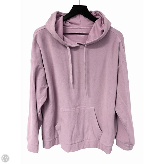Sweatshirt Hoodie By Marc New York In Purple, Size: Xl