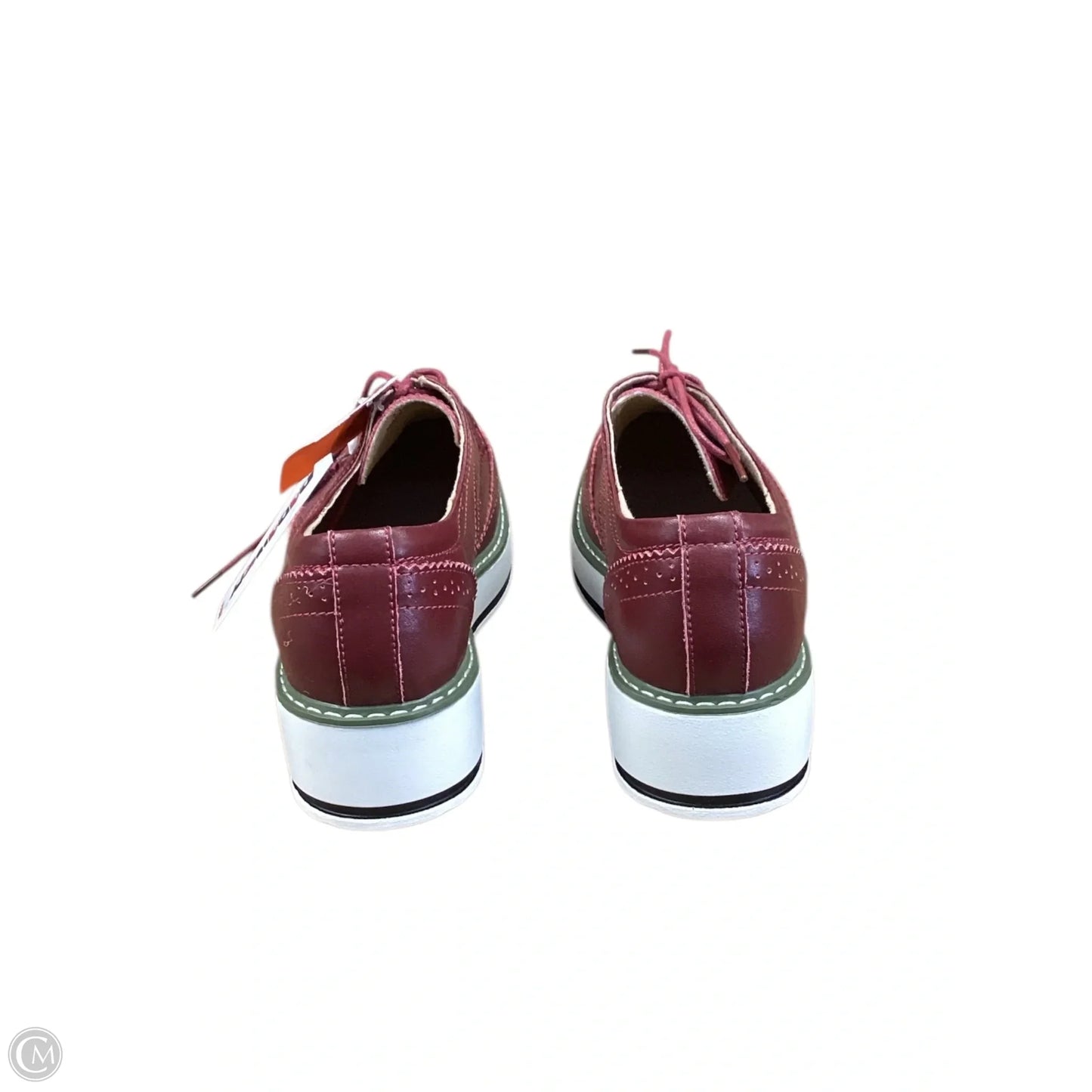 Shoes Sneakers By Clothes Mentor In Red, Size: 10