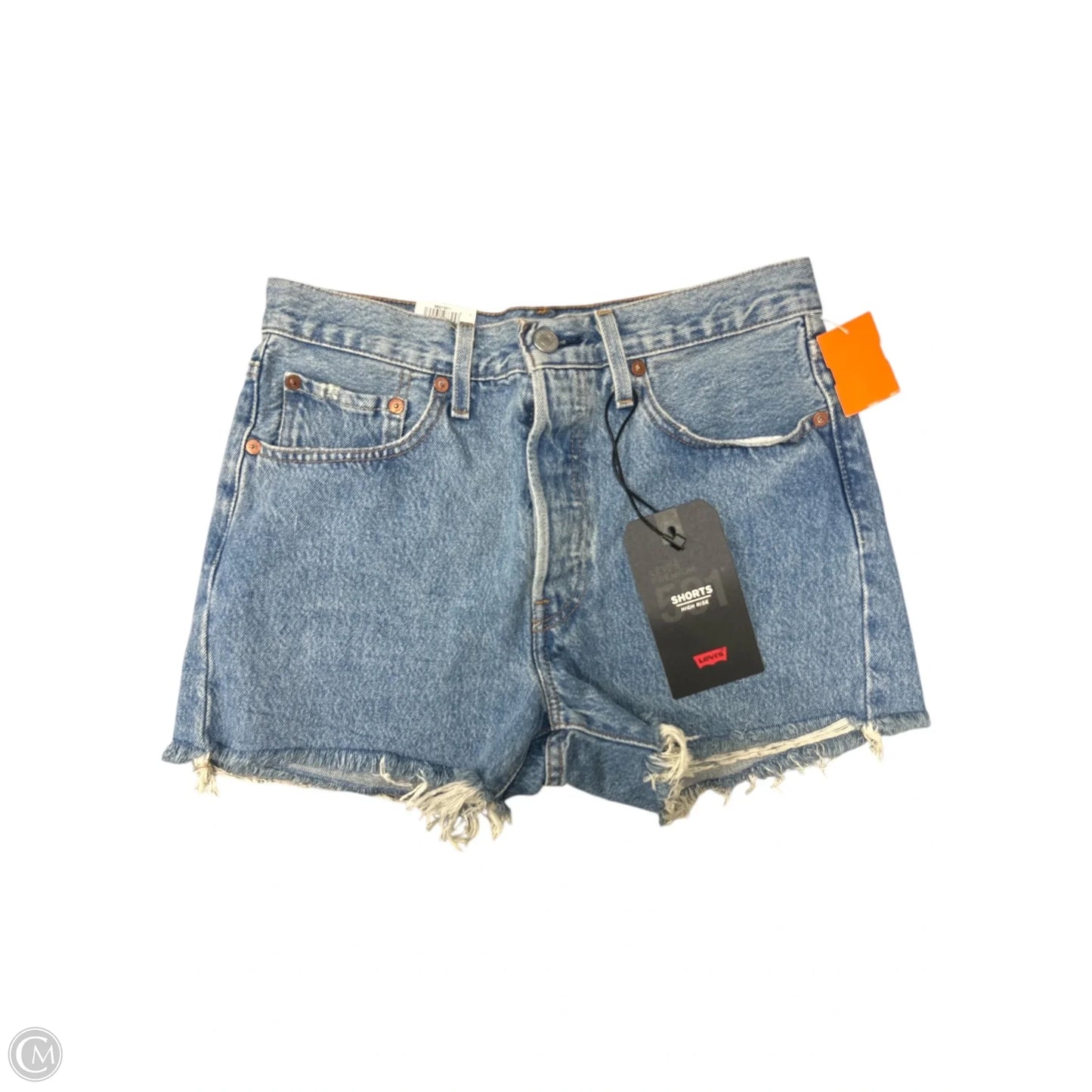 Shorts By Levis In Blue Denim, Size: 2