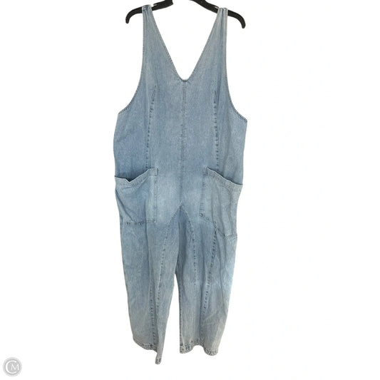Jumpsuit By Bibi In Blue Denim, Size: M