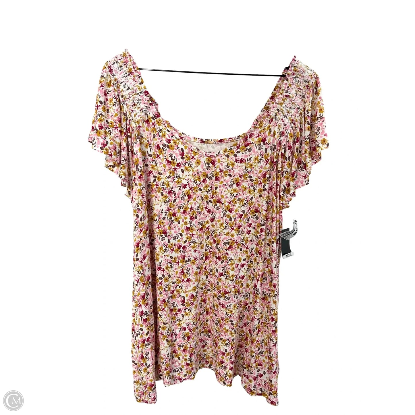 Top Short Sleeve By Torrid In Floral Print, Size: 2x