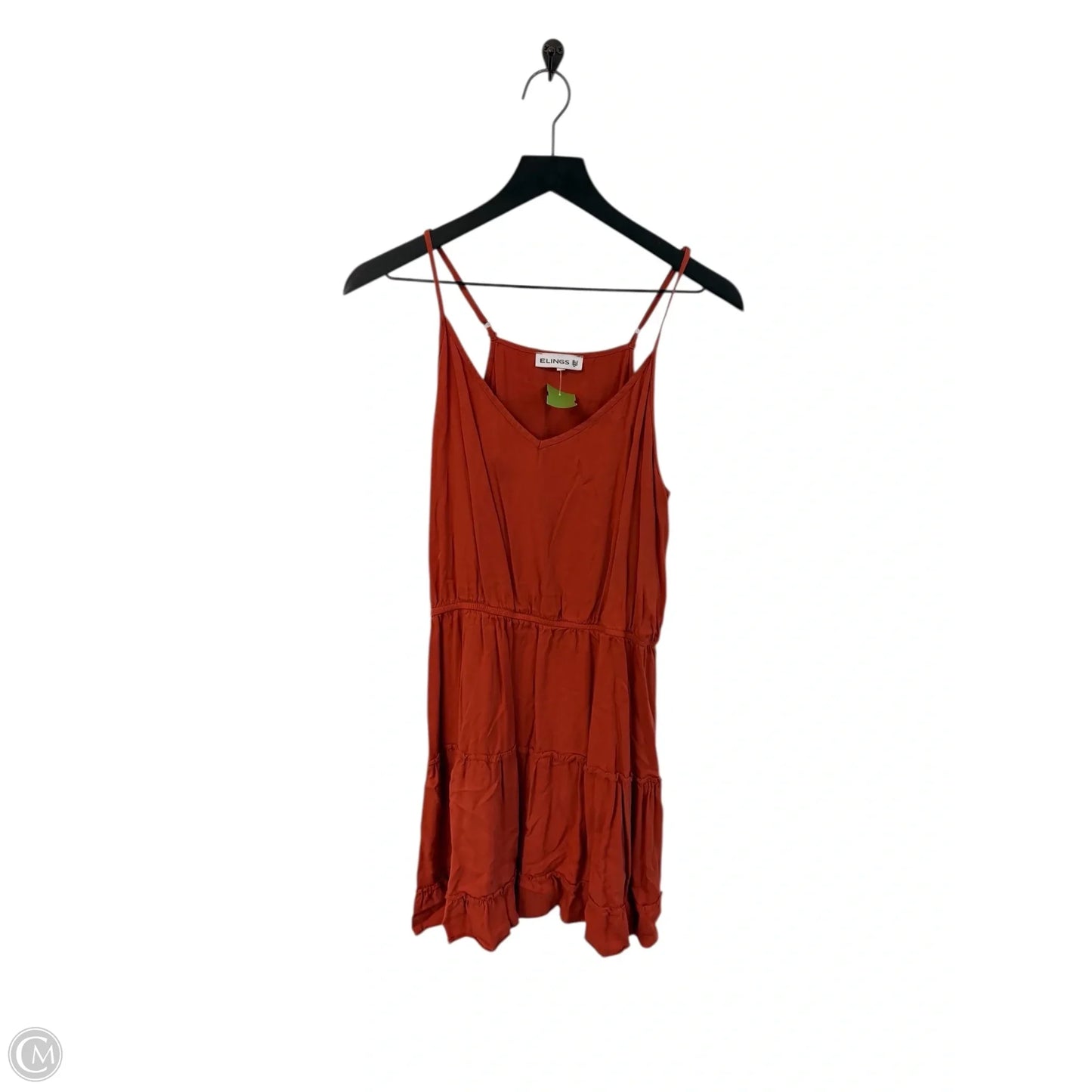 Dress Casual Short By Clothes Mentor In Orange, Size: L