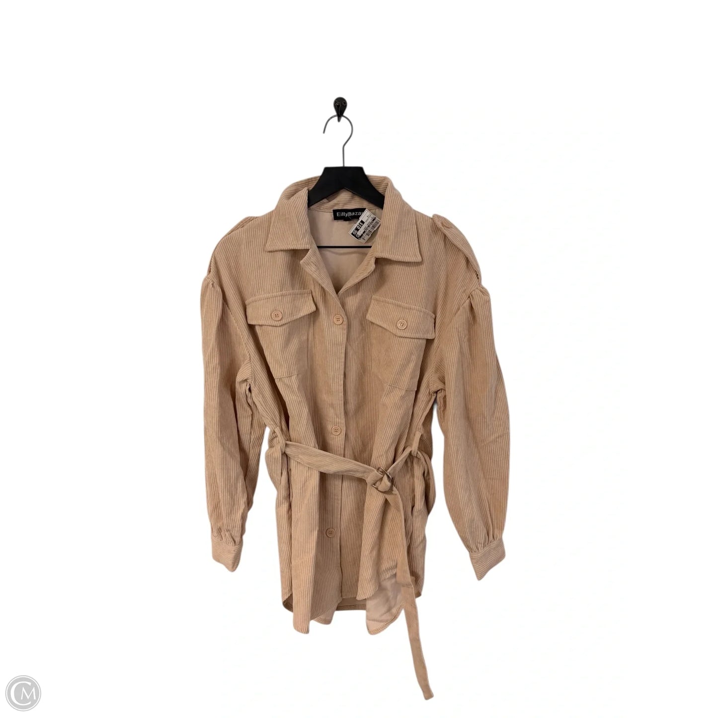 Dress Casual Short By Clothes Mentor In Tan, Size: M