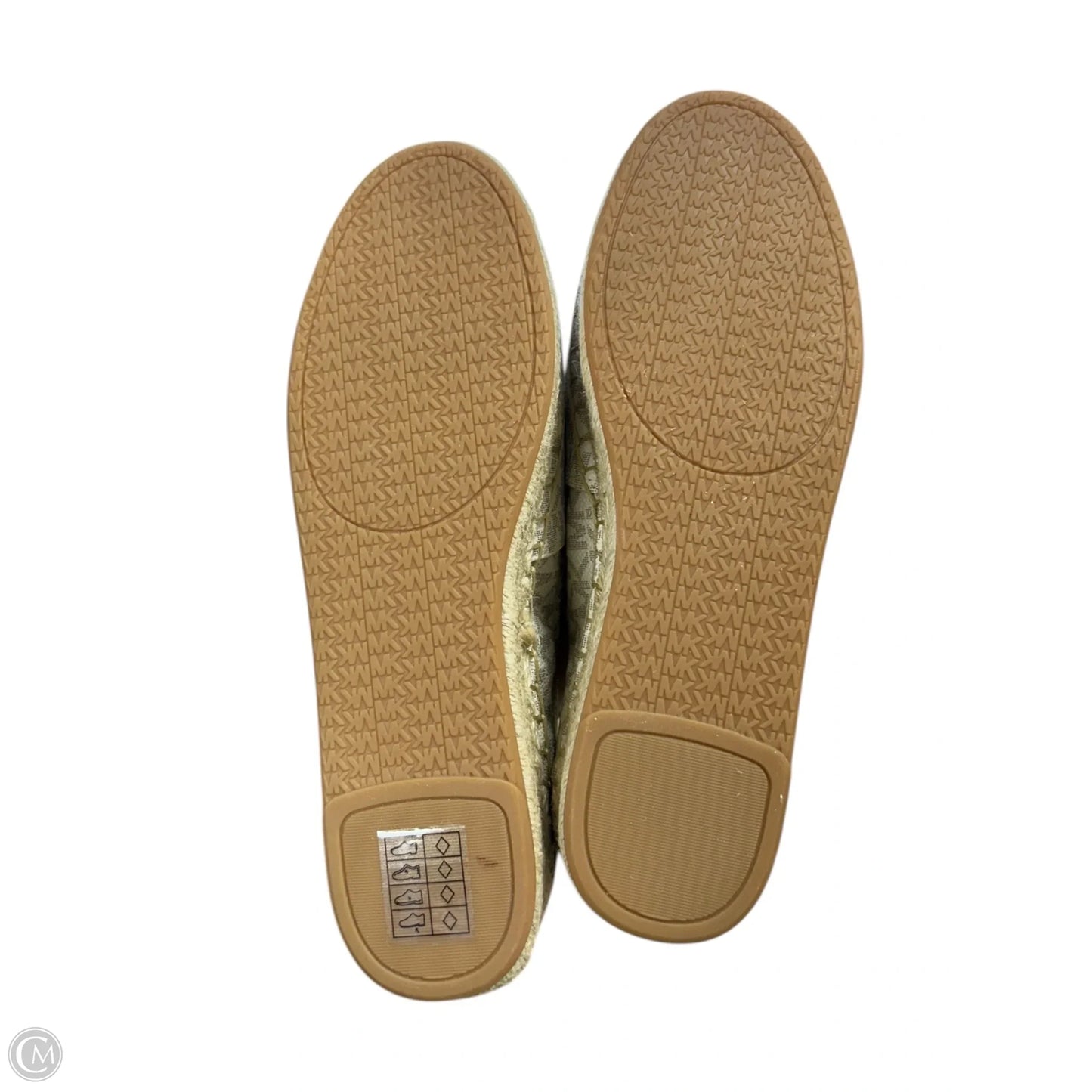 Shoes Designer By Michael Kors In Tan & White, Size: 7