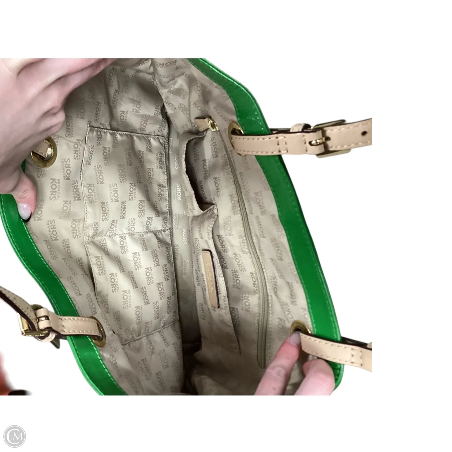 Handbag Designer By Michael Kors, Size: Medium