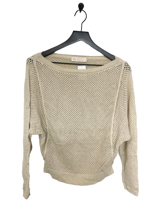 Cream Sweater Leela & Lavender, Size S