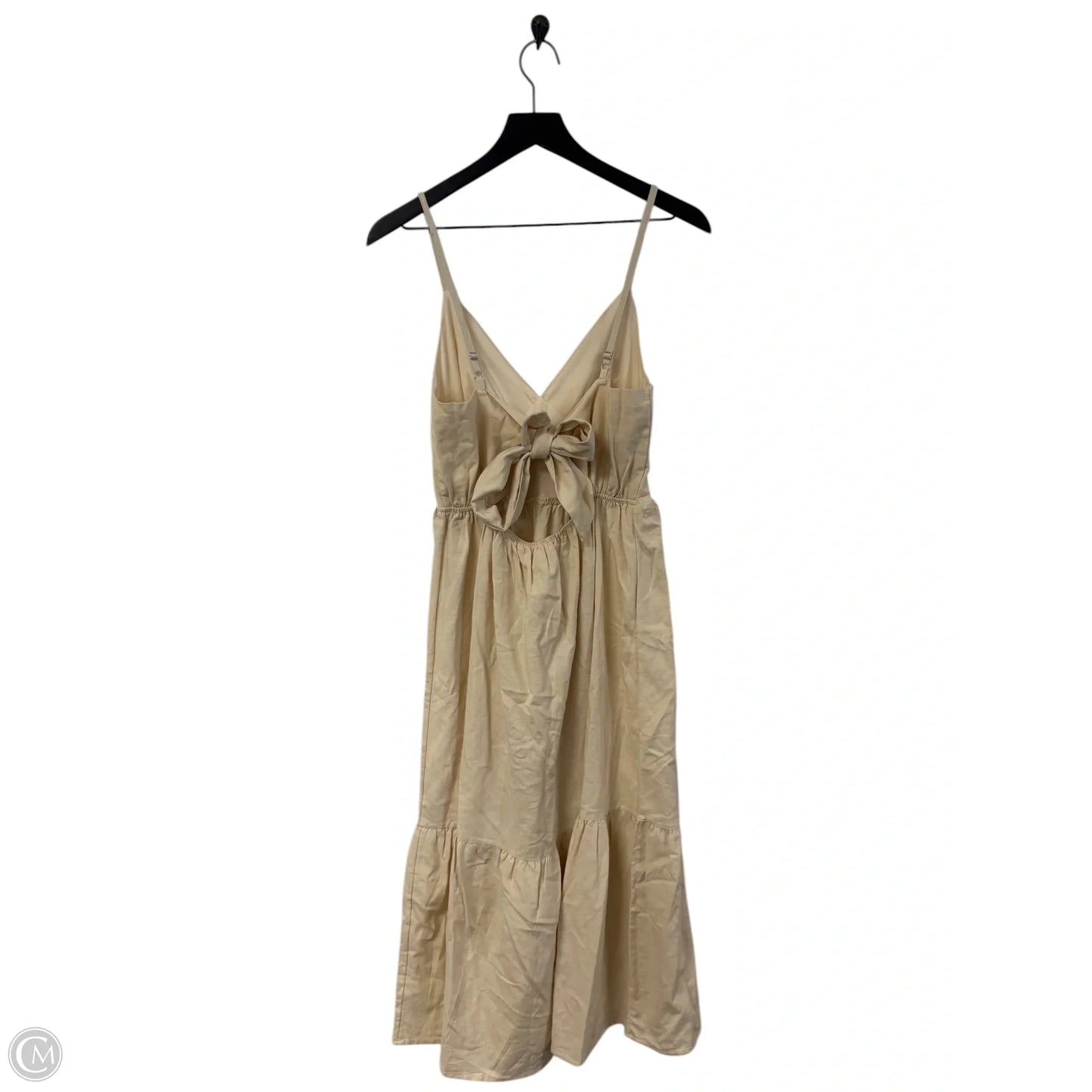 Dress Casual Maxi By Japna In Tan, Size: M