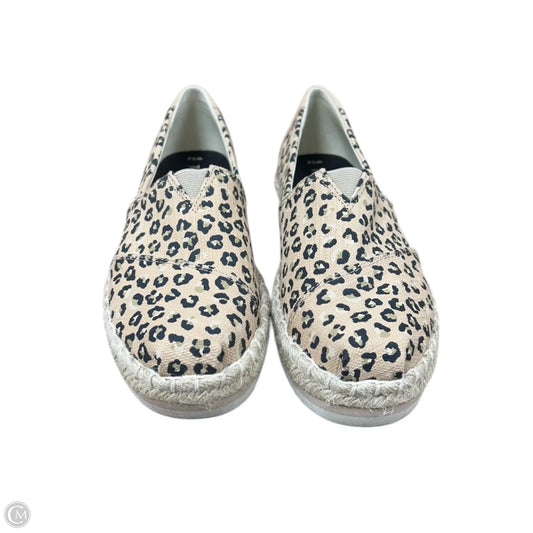 Shoes Flats By Toms In Animal Print, Size: 6.5