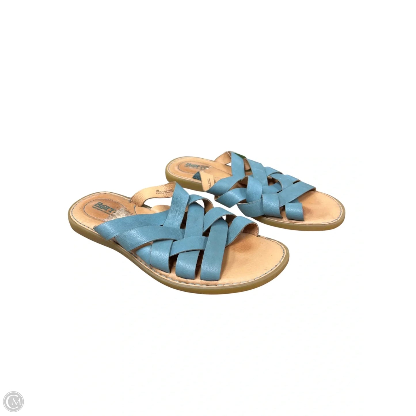 Sandals Flats By Born In Blue, Size: 9