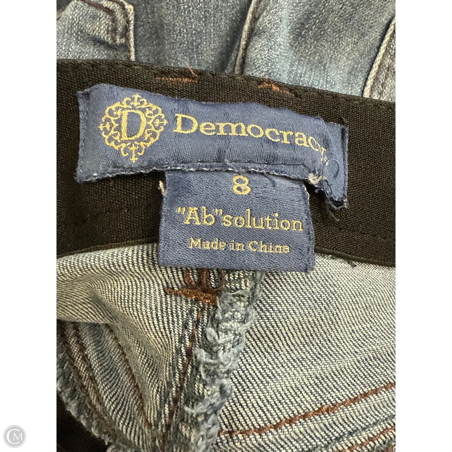 Jeans Skinny By Democracy In Blue Denim, Size: 8