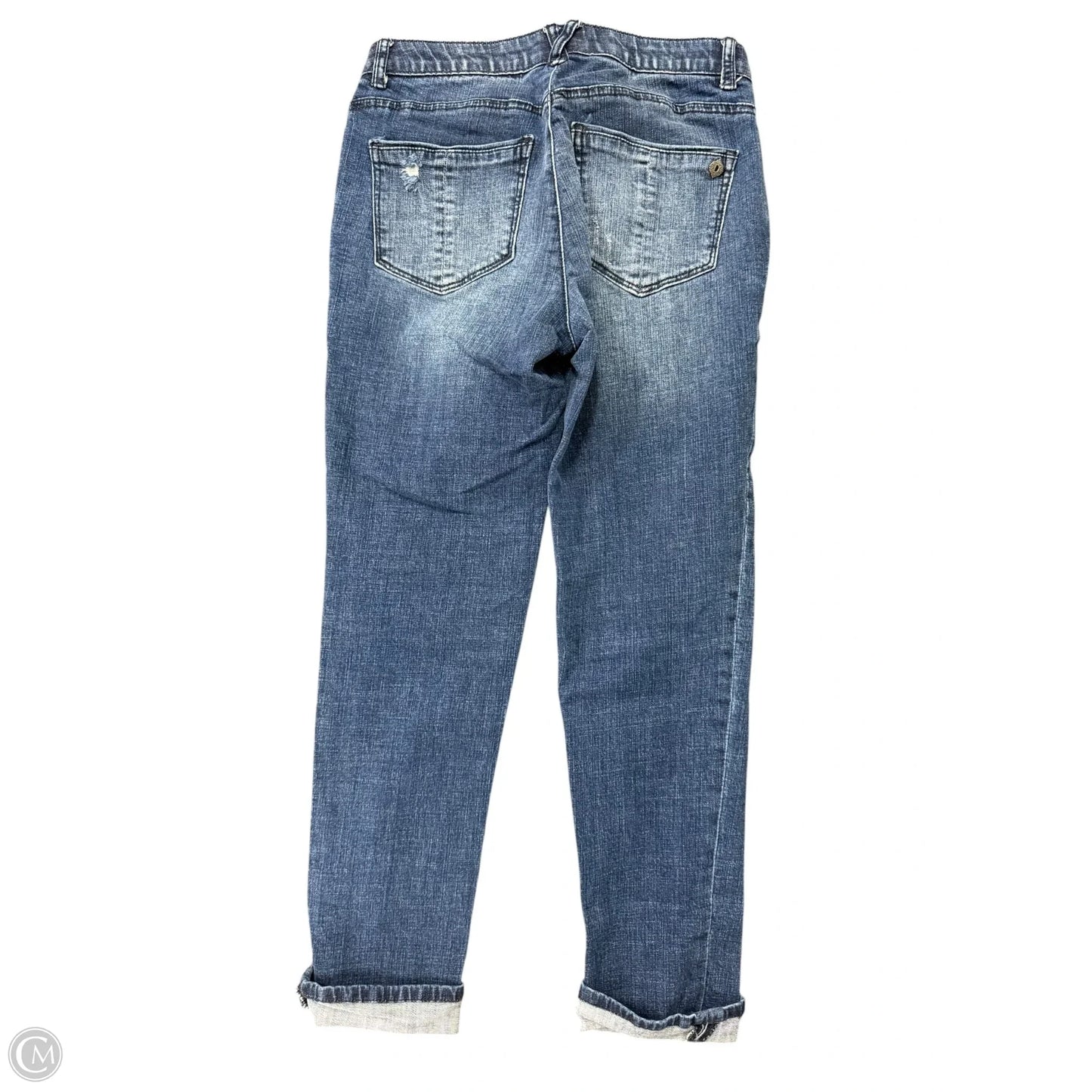 Jeans Cropped By Democracy In Blue Denim, Size: 2